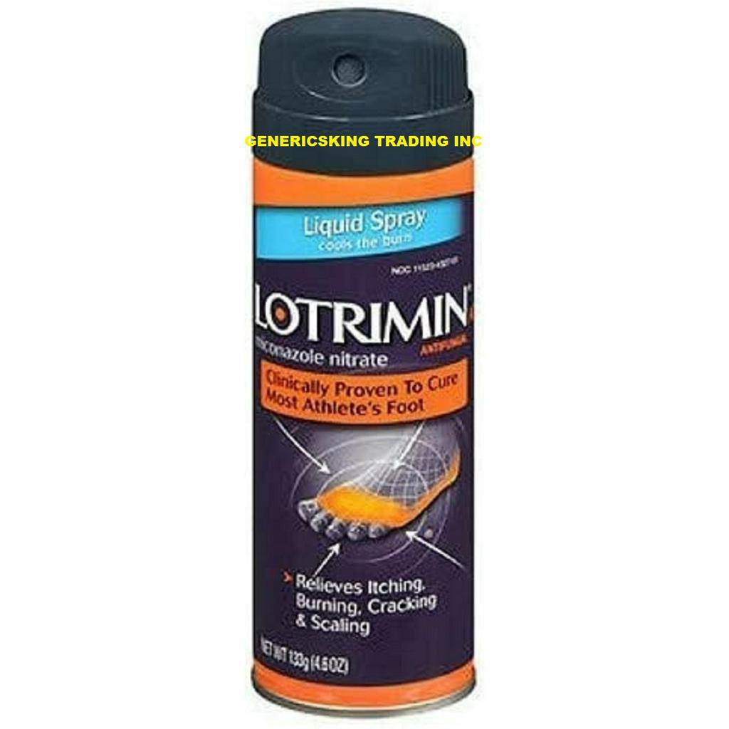 LOTRIMIN AF ANTIFUNGAL ATHLETE'S FOOT DEODORANT POWDER SPRAY Shopee