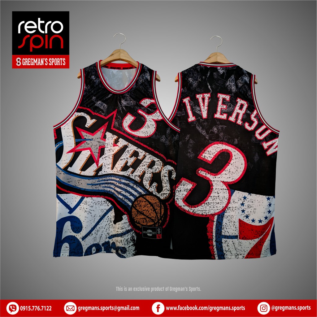 Sixers best sale retro jersey