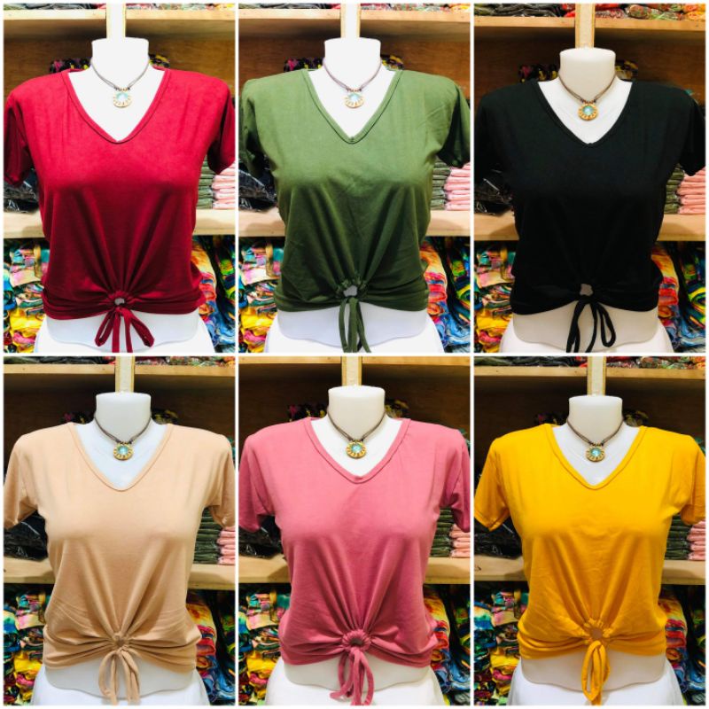 DAILY BASIC PLAIN RING TOPS | Shopee Philippines