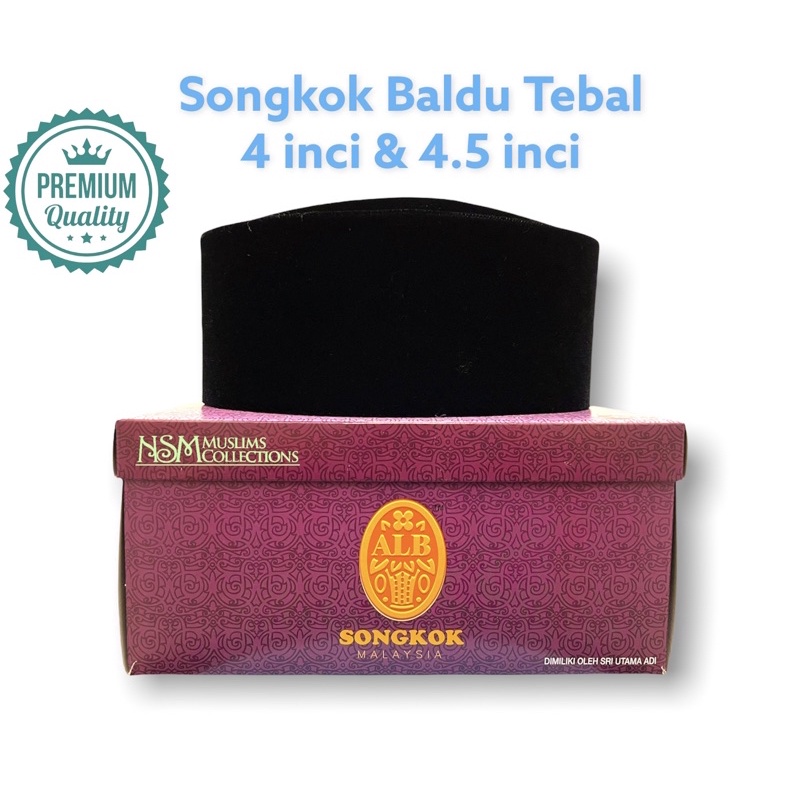 4 INCH AND 4 1/2 INCH HIGH SONGKOK, THICK VELVET SOB HIGH QUALITY ...