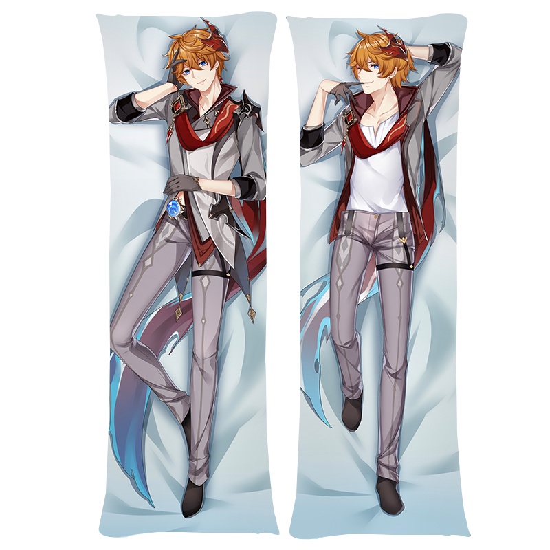 60x180cm Game Genshin Impact Tartaglia Dakimakura Male Otaku Hugging