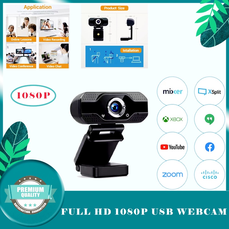 720P 1080P cam for PC cam for Online Teaching Video Calling