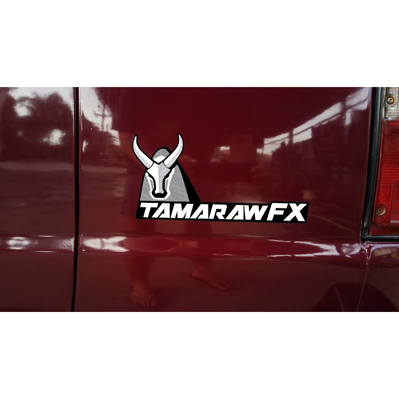 Tamaraw FX Logo Sticker Printed Shopee Philippines