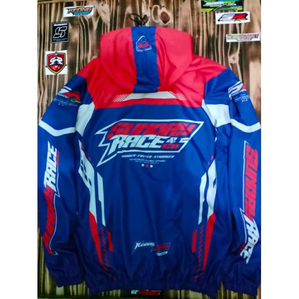 Original sunday race Parachute Jacket With racing motif | Shopee ...