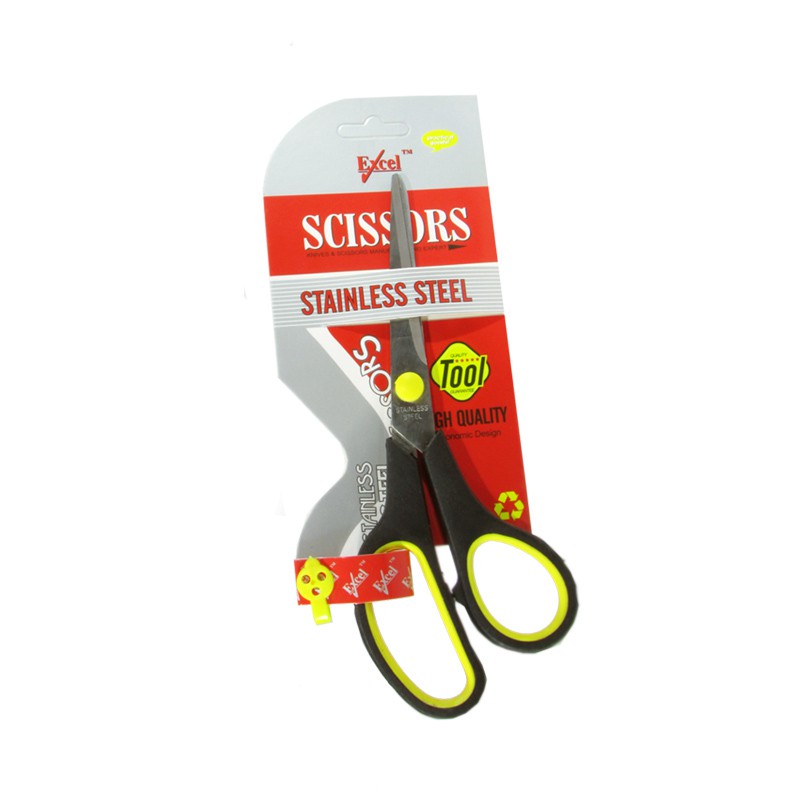 Stainless Steel Scissors 7 inch Excel | Shopee Philippines