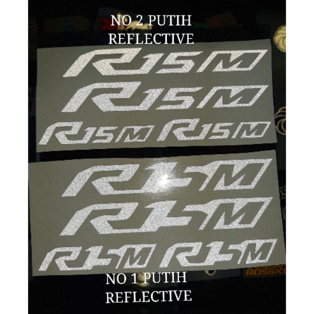 R15 V3 LOGO (R15M) STICKER BODY & TAIL | Shopee Philippines