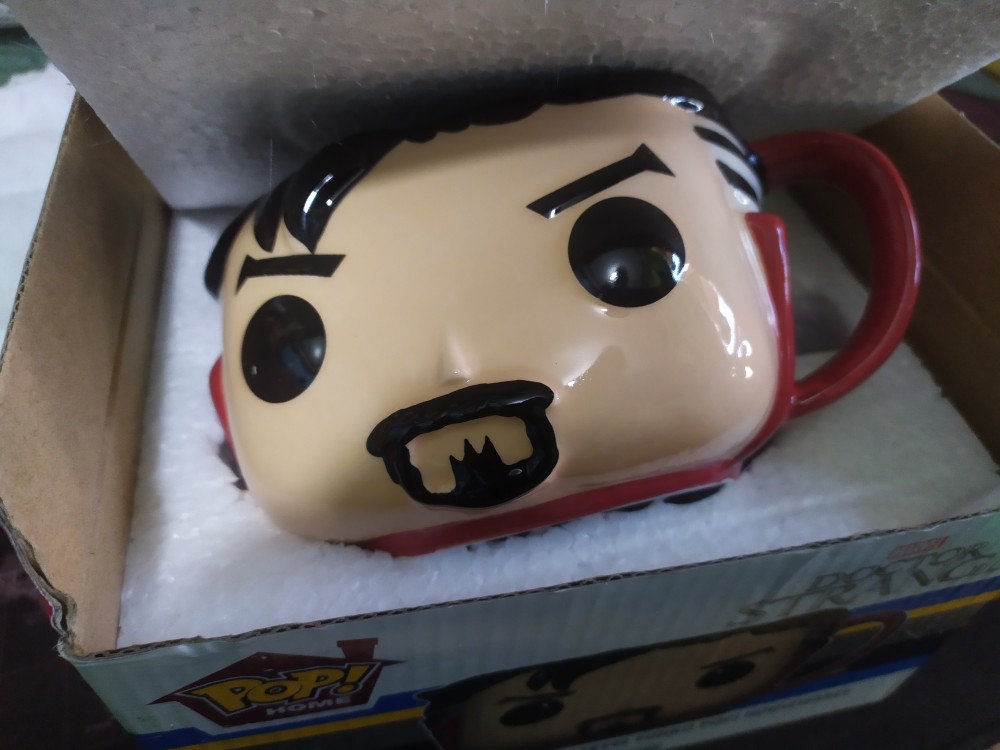 NEW MARVEL Funko Doctor Strange Ceramic Mug Marvel Collector