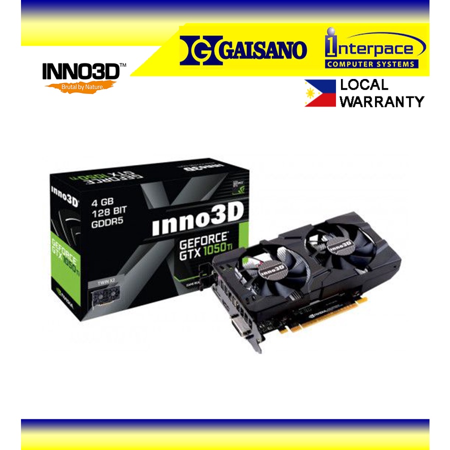 Inno3d geforce gtx discount 1050 ti x2