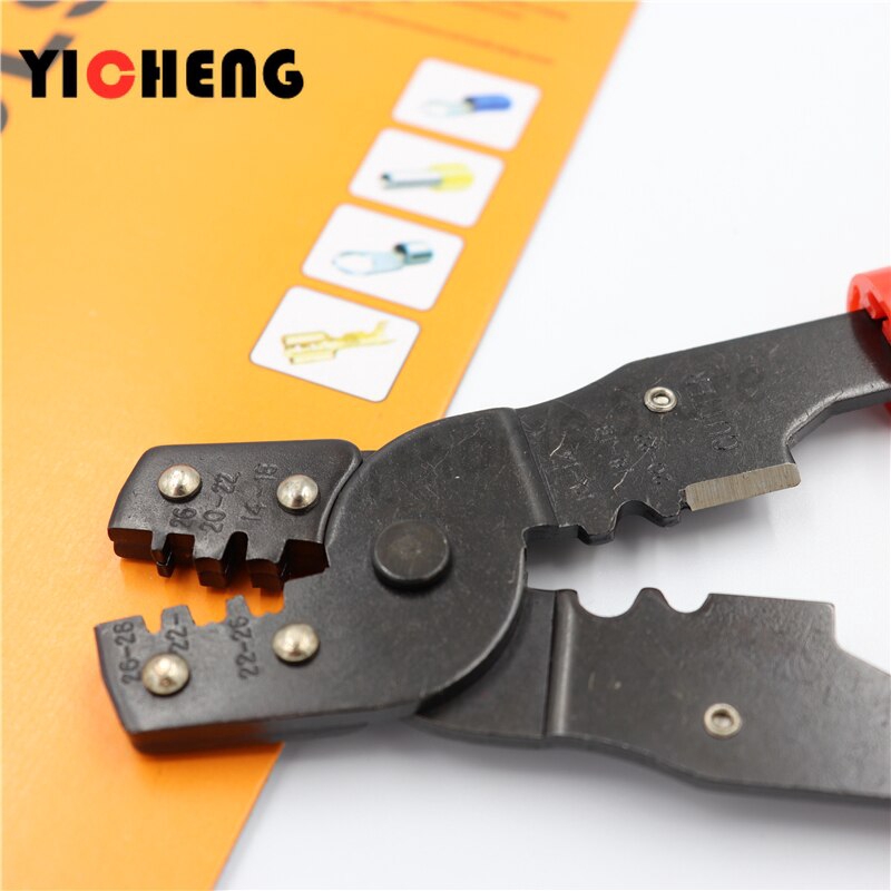 HS-202B Mini Multi-function Crimping Tool Terminal Crimping Tool ...