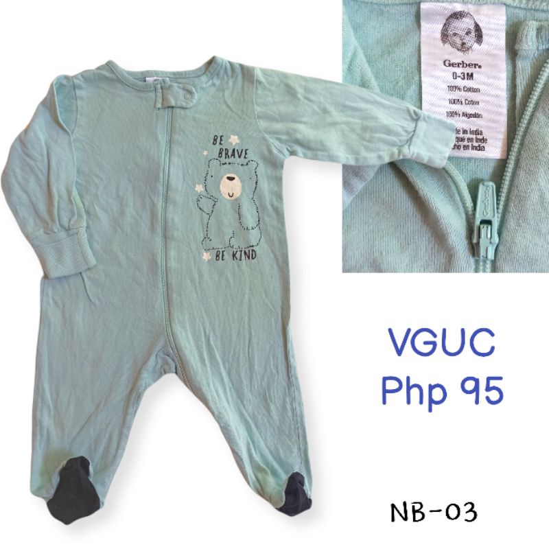 Infant Baby Boy 03 months old Sleepsack Frogsuit Overall Sleep sack