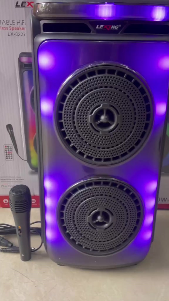 PORTABLE BLUETOOTH SPEAKER (LEXING - 8227) | Shopee Philippines