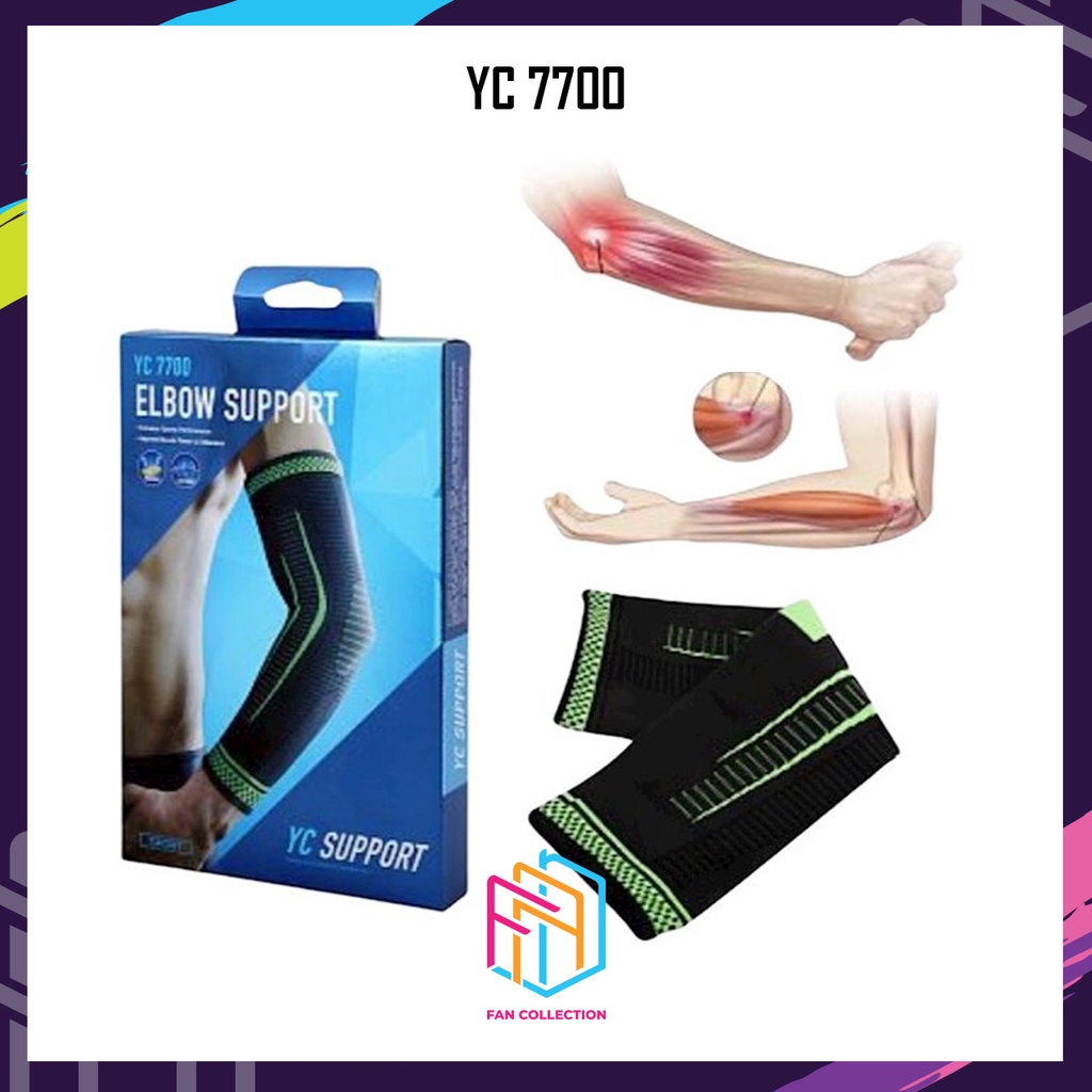YC SUPPORT Elbow Support YC 7700 Length | Shopee Philippines