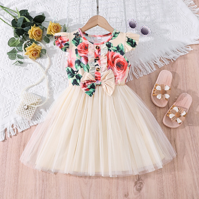 Korean tulle dress sale