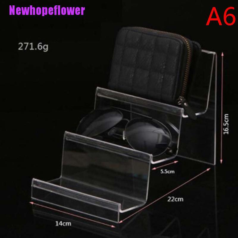 CKFR Acrylic Display Shelf Cellphone Wallet Glasses Rack Multilayers ...