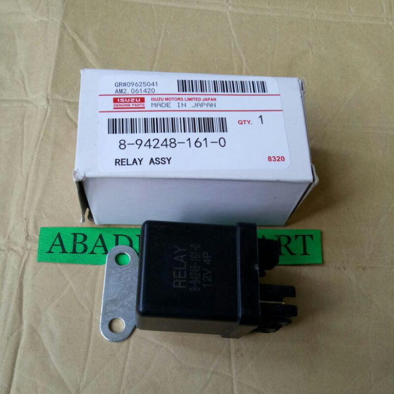 8942481610 relay assy relay glow plug relay 12V 4ft Heating Spark