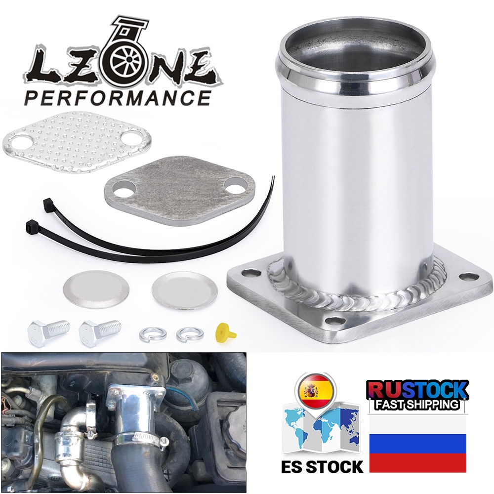 LZONE ALUMINUM EGR REMOVAL KIT / EGR DELETE KIT BLANKING BYPASS FOR BMW E46 318d 320d 330d 330xd