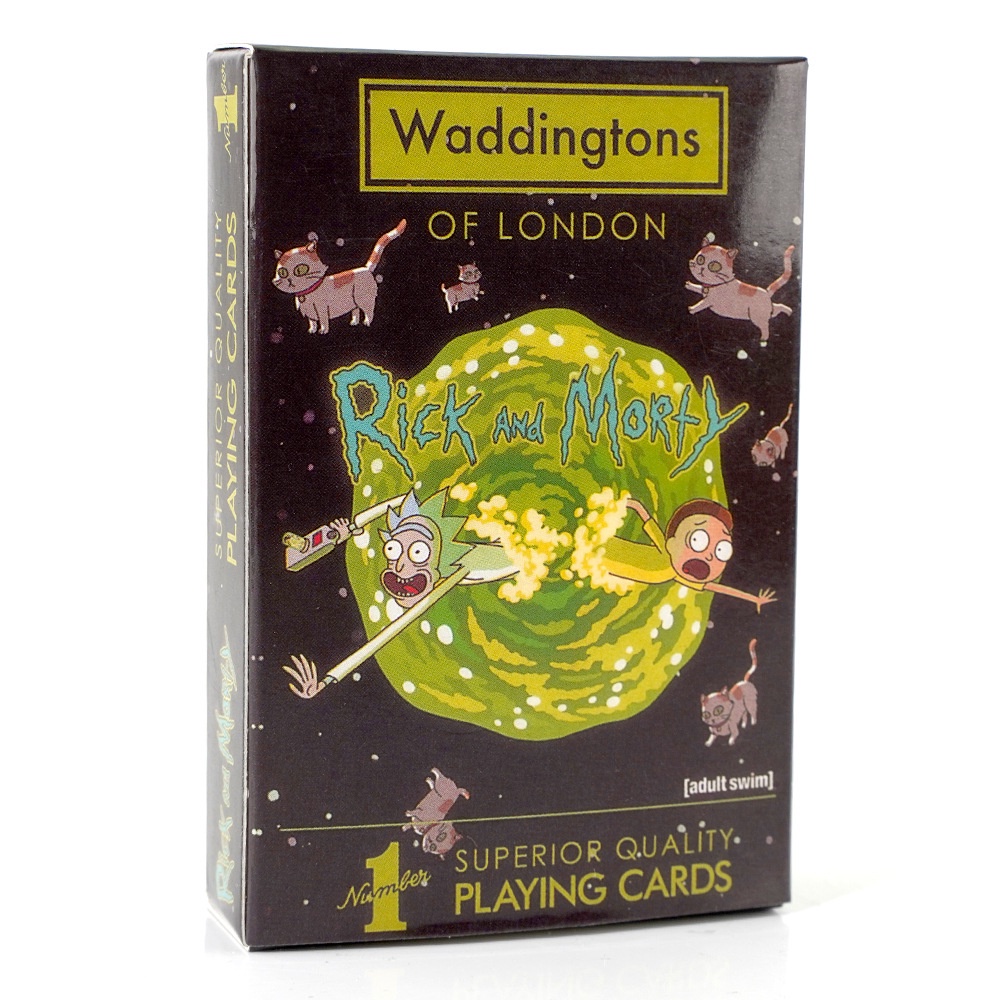 Waddingtons of London Rick And Morty Playing Cards | Shopee Philippines