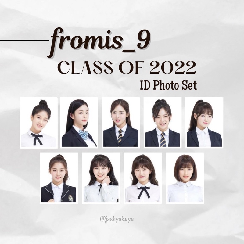 Fromis_9 ID Photo Set 9 Members | Shopee Philippines