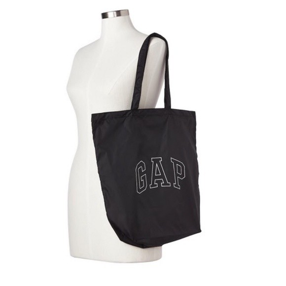 GAP PRINT NYLON SHOPPING TOTE BAG Shopee Philippines