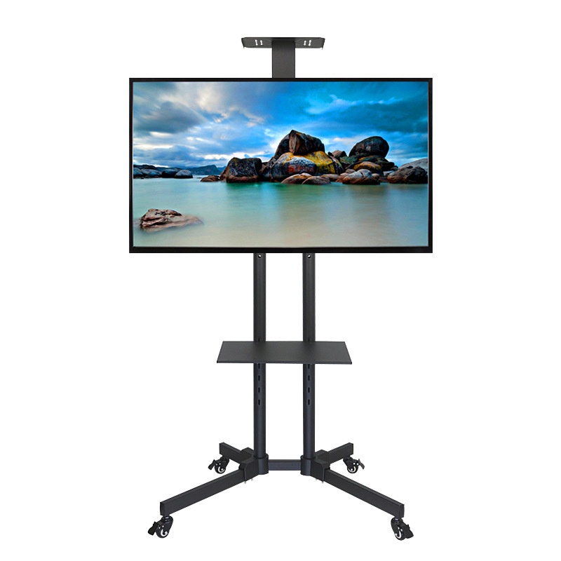 MC-TV stand, TV monitor stand (support 32-65 inch screen) movable, with ...