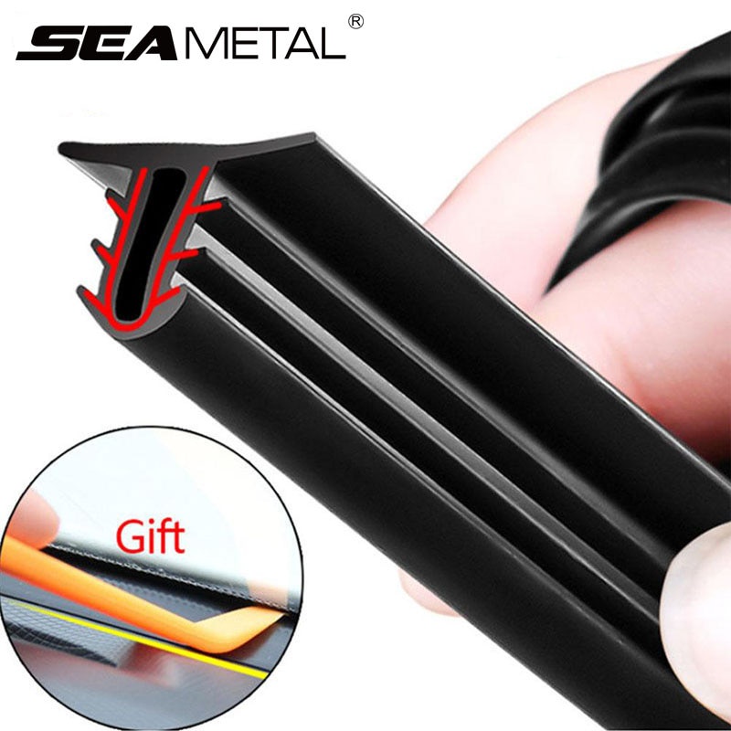 Universal Car Rubber Seal Strips 1.6M Dashboard Leak Proof Strip Auto