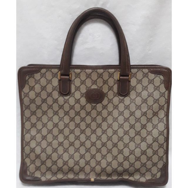 Authentic GUCCI document bag in Vintage