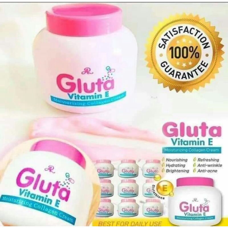 Gluta Vitamin E Cream (200g) Shopee Philippines