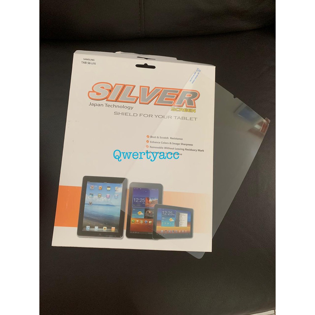 Samsung Galaxy Tab S6 Lite 10.4 inch Silver Anti-Scratch Clear | Shopee ...