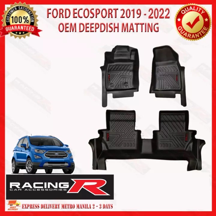 Ford EcoSport 2019 to 2022 OEM Deep Dish Matting 5D ( Car Accessories