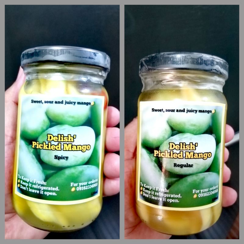Delish' Pickled Mango Shopee Philippines