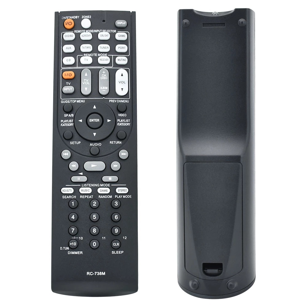 RC-738M Sostituito telecomando misura per Onkyo AV ricevitore HT-S7200 HT-RC160 TX-NR607 TX-SR607 TX-SR607B 24140739 29400095 RC-739M DTR 20.1 DTR 30.1