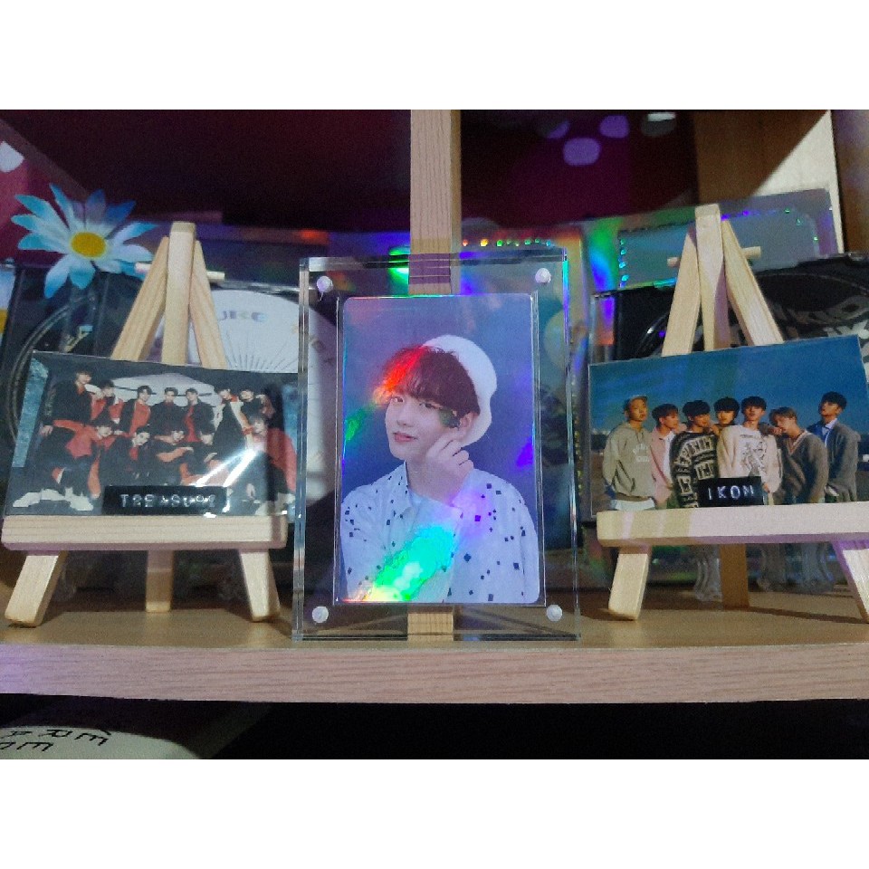 Photo Frame Stand Easy installation Transparent Acrylic Picture Poster ...