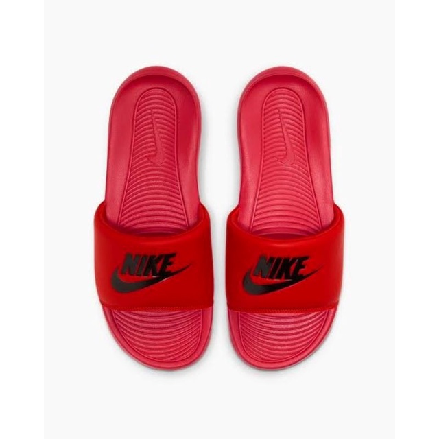 Nike slides cheap benassi red