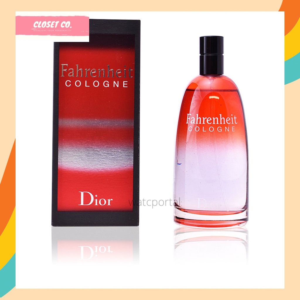 Christian Dior Fahrenheit Cologne 100ml | Shopee Philippines