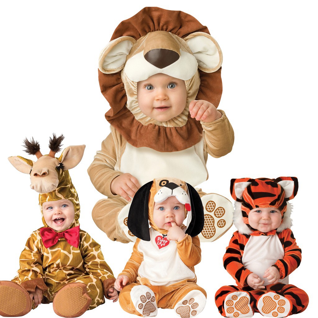 LOLANTA Unisex Baby Dinosaur Costume Fleece Hooded Animal Rompers One Piece Snowsuit : Buy Online At Best Price In KSA - Souq Is Now