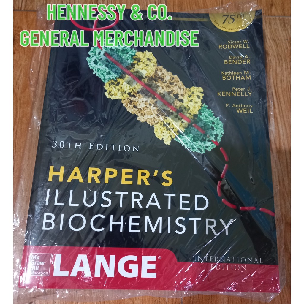 Harper's Illustrated Biochemistry By Rodwell, Bender, Botham, & Weil ...