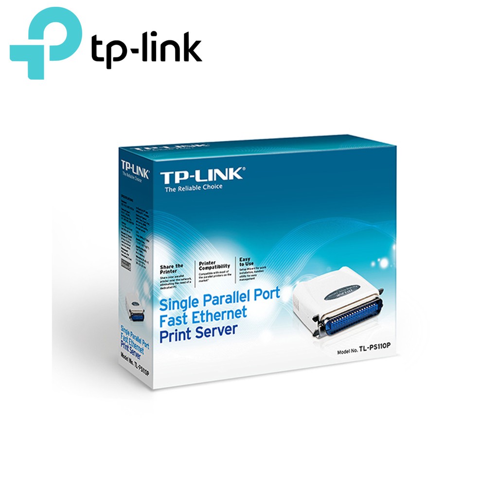TPLink TlPs110P Parallel Port Fast Print Server Shopee