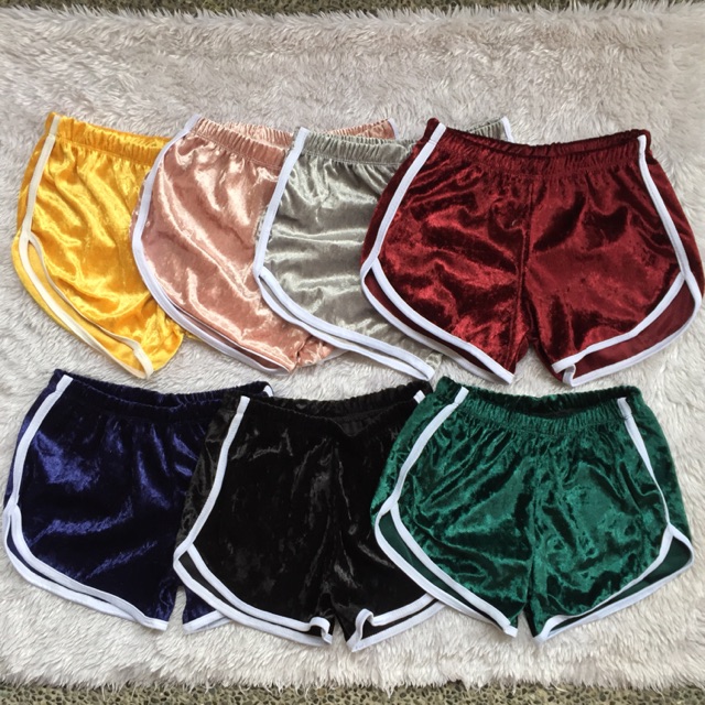 Shorts velvet 2025