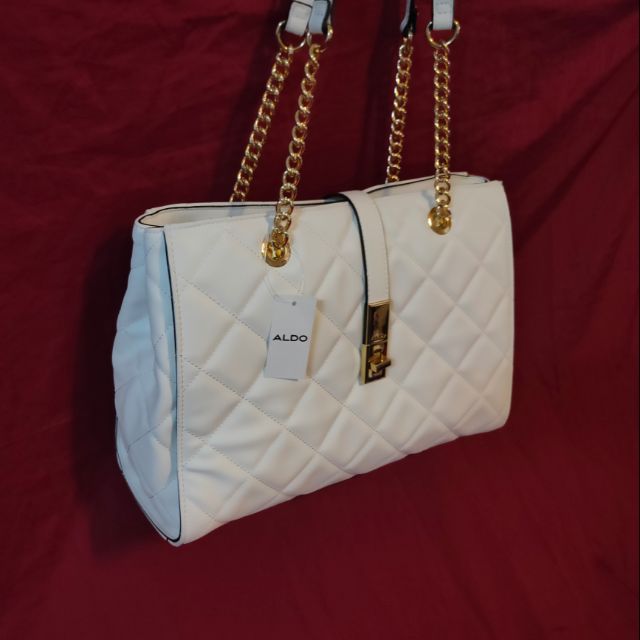 White aldo online bag