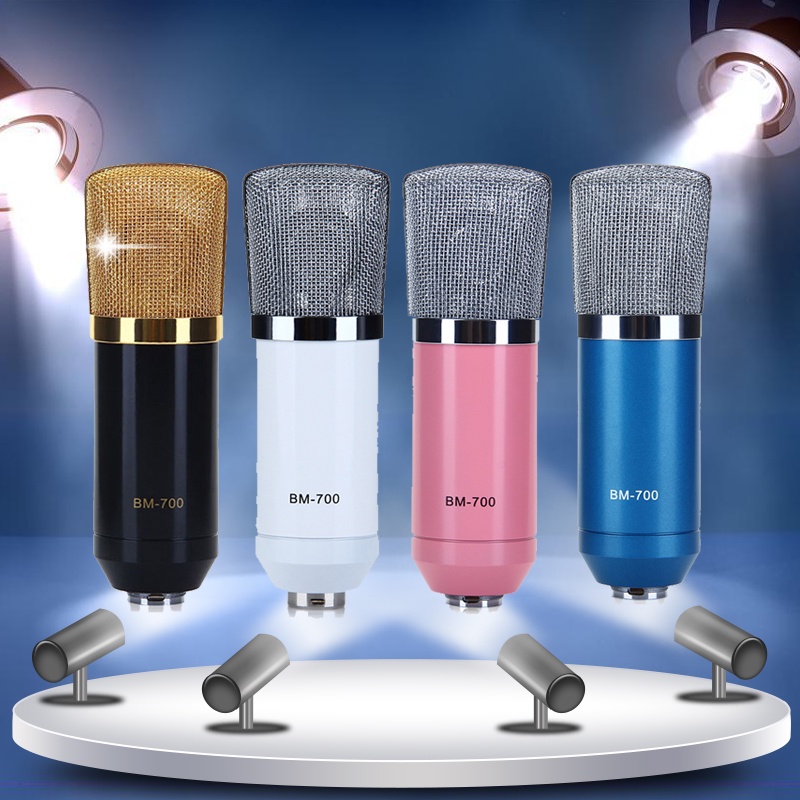 Capacitive microphone computer voice network karaoke recording chat ...