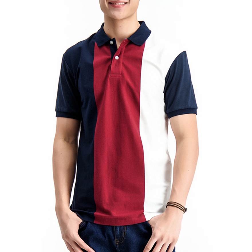 Bench striped hotsell polo shirt