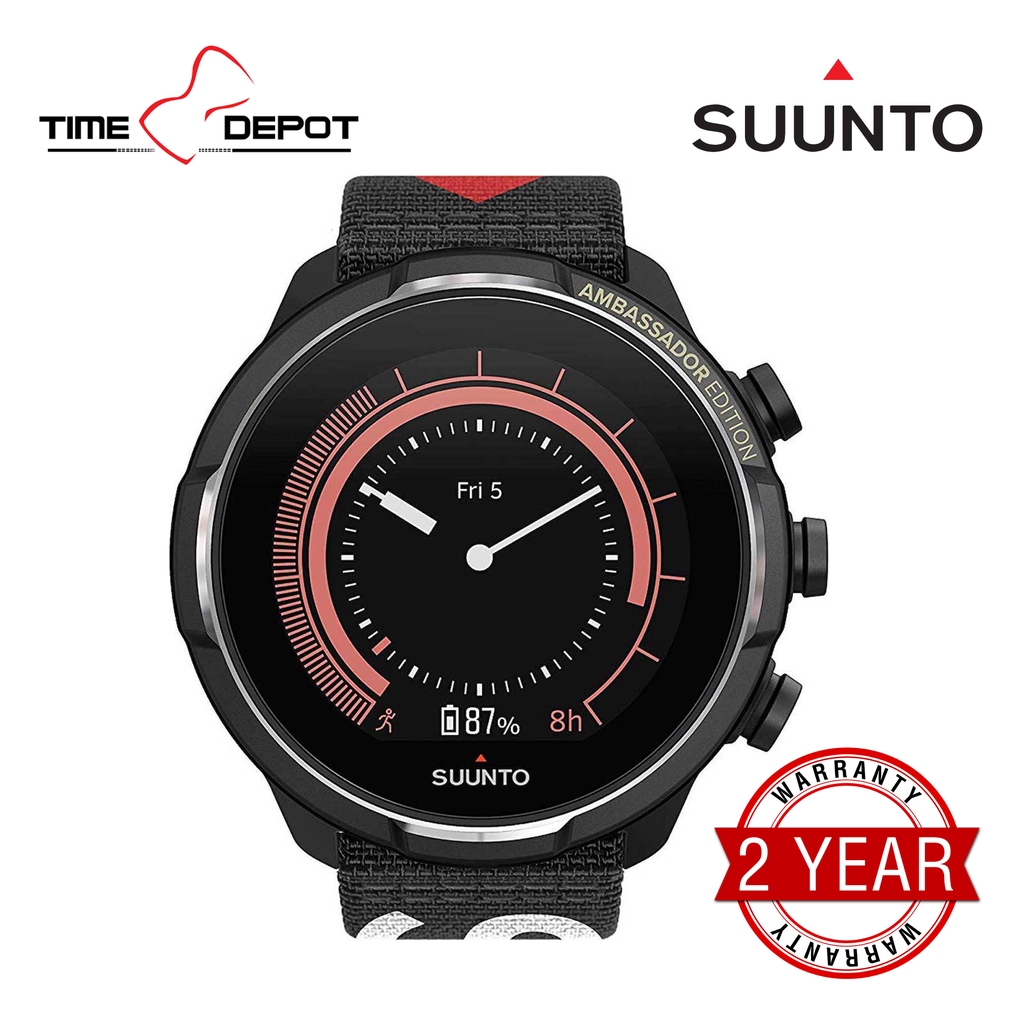 Suunto 9 SS050438000 Baro (Titanium Ambassador Edition) | Shopee