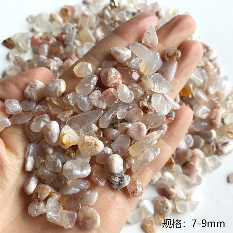 Cherry Agate Natural Stone Gravel Fish Tank Rock Planting DIY Crafts ...