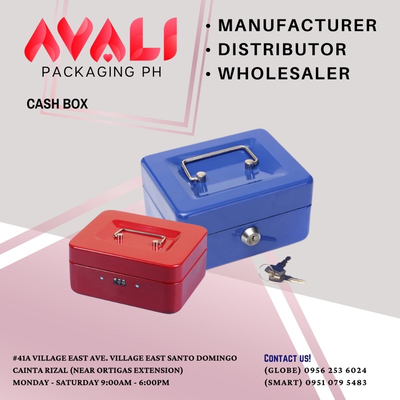 Metal Cash Box Key type (S, M, L) Shopee Philippines