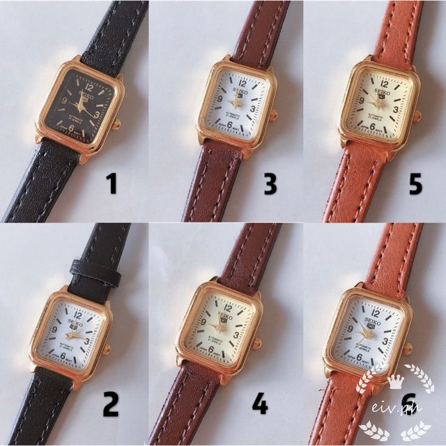 Seiko square watch clearance ladies