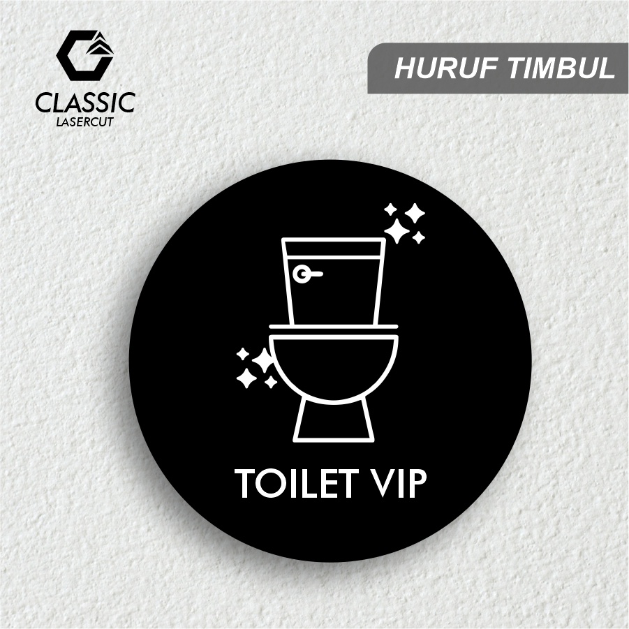 Watch Your Step Sign Board acrylic / VIP Toilet acrylic Embossed Letter ...