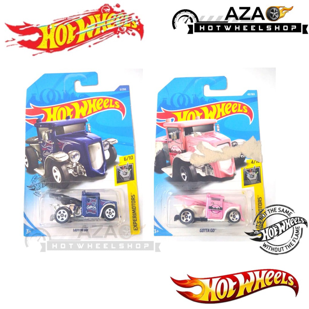 Ready Stock Diecast Hot Wheels GOTTA GO HW Car Toilet Blue