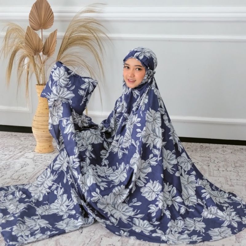 Dzakira prayer robe, adult prayer robe, premium rayon camellia, all ...