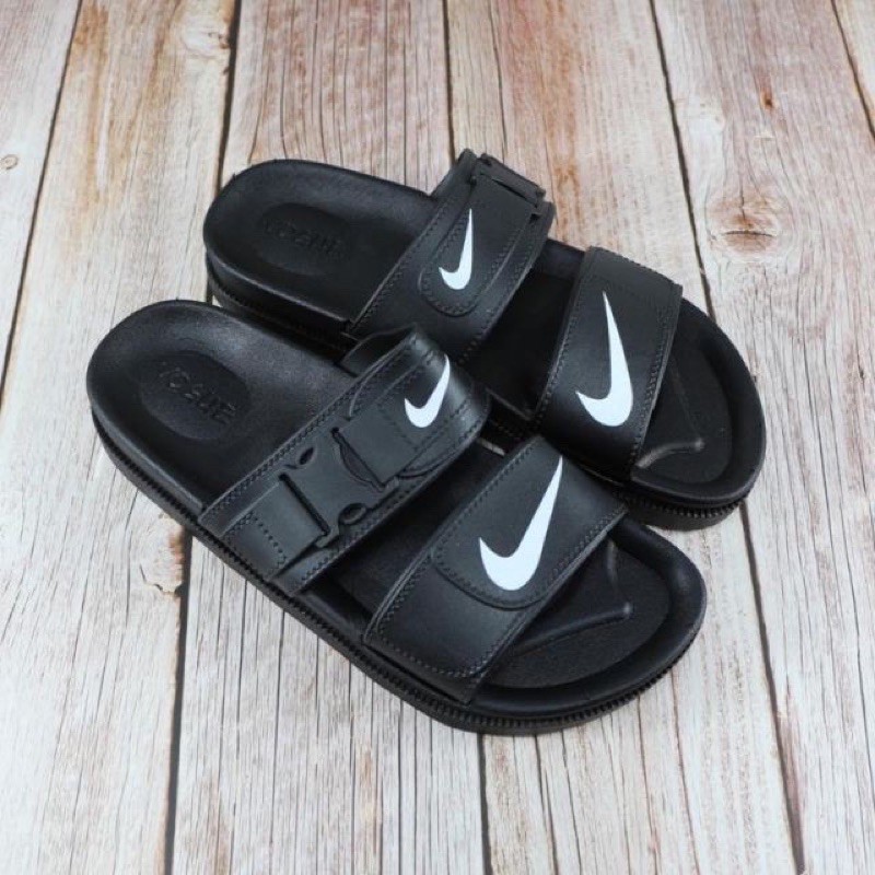 Nike flip flops with straps online