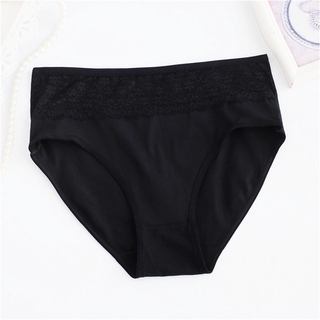 XL-4XL Women Cotton Panties High Waist Plus Size Sexy Women Underwear  Cotton Panty